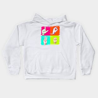 Love Sign Kids Hoodie